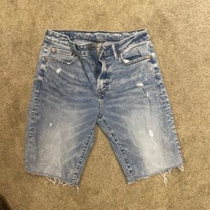 American eagle jean shorts